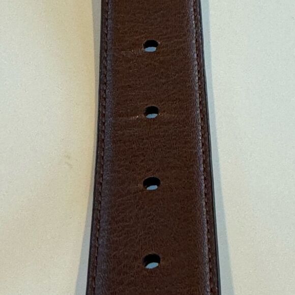 Van Heusen Faux Leather Belt Brown 38-40 - Picture 5 of 6